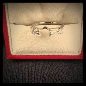 Solitaire wedding wrap size 7